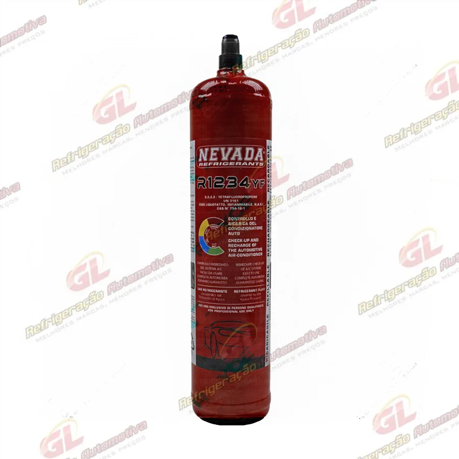 Fluido Refrigerante R1234YF Cilindro 700g