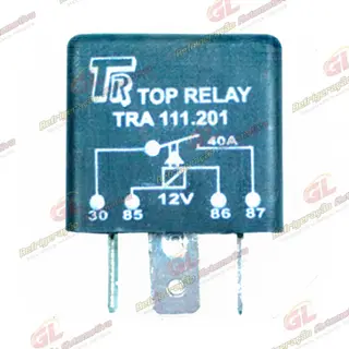 Relé Ar Condicionado Volkswagen Gol/ Parati/ Saveiro/ Santana >1991 4 Pinos 40a. - 12 Volts ZBA941587