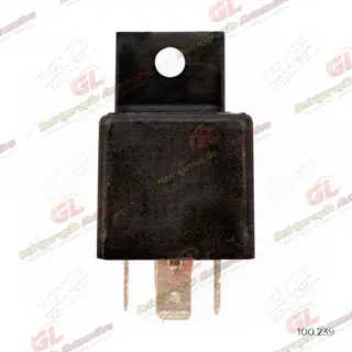 Relé Ar Condicionado Universal Chevrolet Vectra/ D20/ Volkswagen/ Peugeot/ Renault/ Citröen 5 Pinos - 40/10 Ampéres c/Suporte - 12 Volts