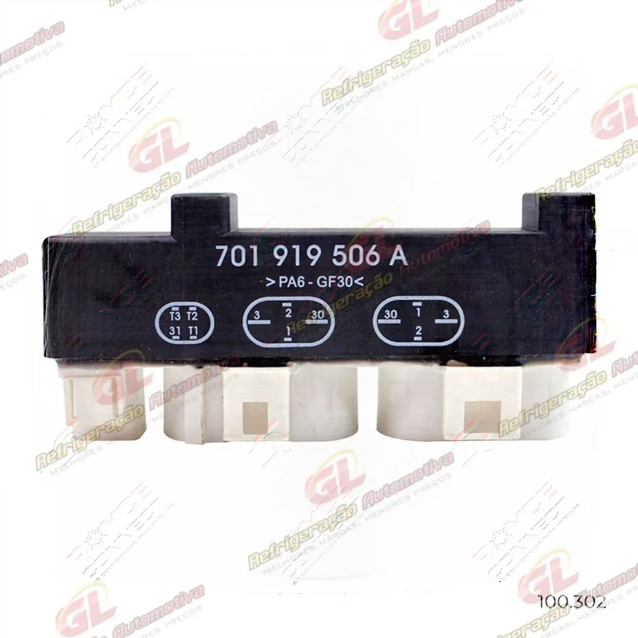 Módulo da Centralina do Ar Condicionado Volkswagen Seat OEM: 701919506A