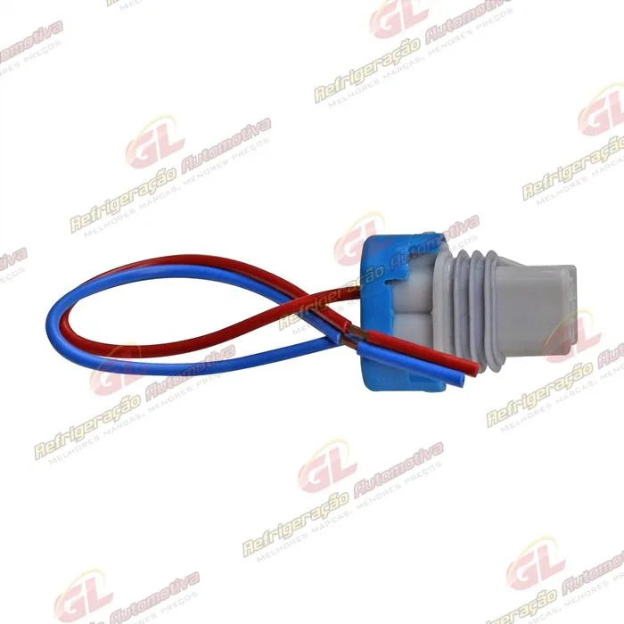 Chicote Conector 2 Vias Magnético Compressor CVC Denso/ Delphi/ Mahle/ Fiat Palio Fire/ Uno Fire/ Doblo/ Mobi 2014>/ Punto/ Chevrolet Astra/ Vectra/ Celta/ Prisma/ Corsa/ Montana/ S10 — foto 3