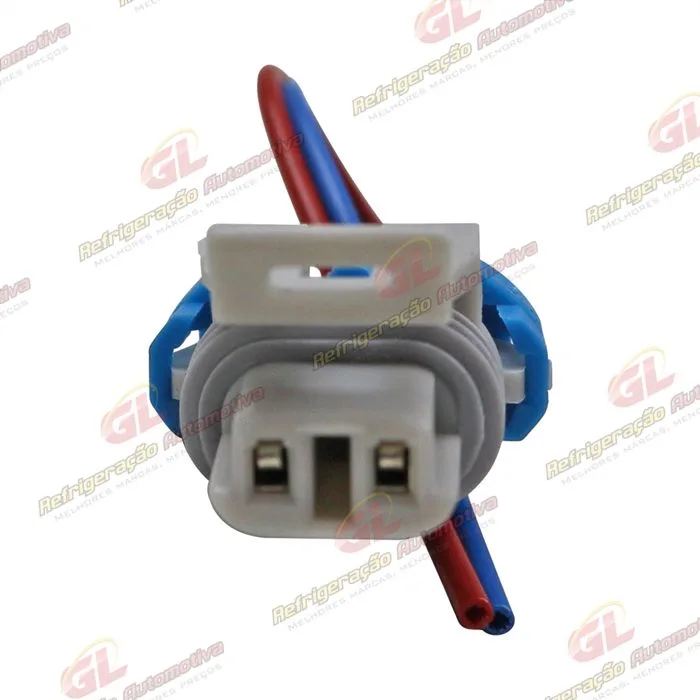 Chicote Conector 2 Vias Magnético Compressor CVC Denso/ Delphi/ Mahle/ Fiat Palio Fire/ Uno Fire/ Doblo/ Mobi 2014>/ Punto/ Chevrolet Astra/ Vectra/ Celta/ Prisma/ Corsa/ Montana/ S10 — foto 4
