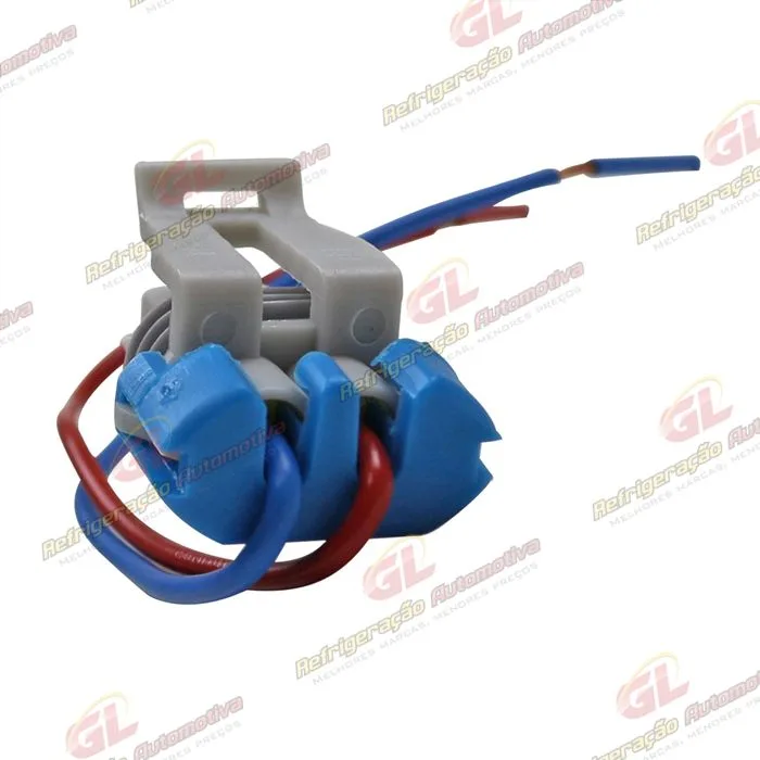 Chicote Conector 2 Vias Magnético Compressor CVC Denso/ Delphi/ Mahle/ Fiat Palio Fire/ Uno Fire/ Doblo/ Mobi 2014>/ Punto/ Chevrolet Astra/ Vectra/ Celta/ Prisma/ Corsa/ Montana/ S10 — foto 5