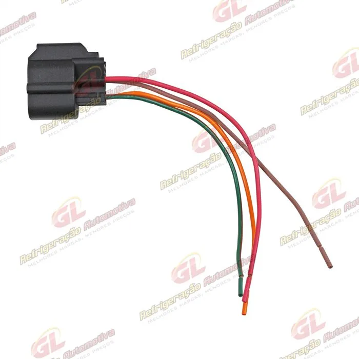 Chicote Conector 4 Vias Pressostato Ford Ecosport / Fiesta /Fiat Palio 1.0/1.5/1.6 1996 Até 1999 — foto 2