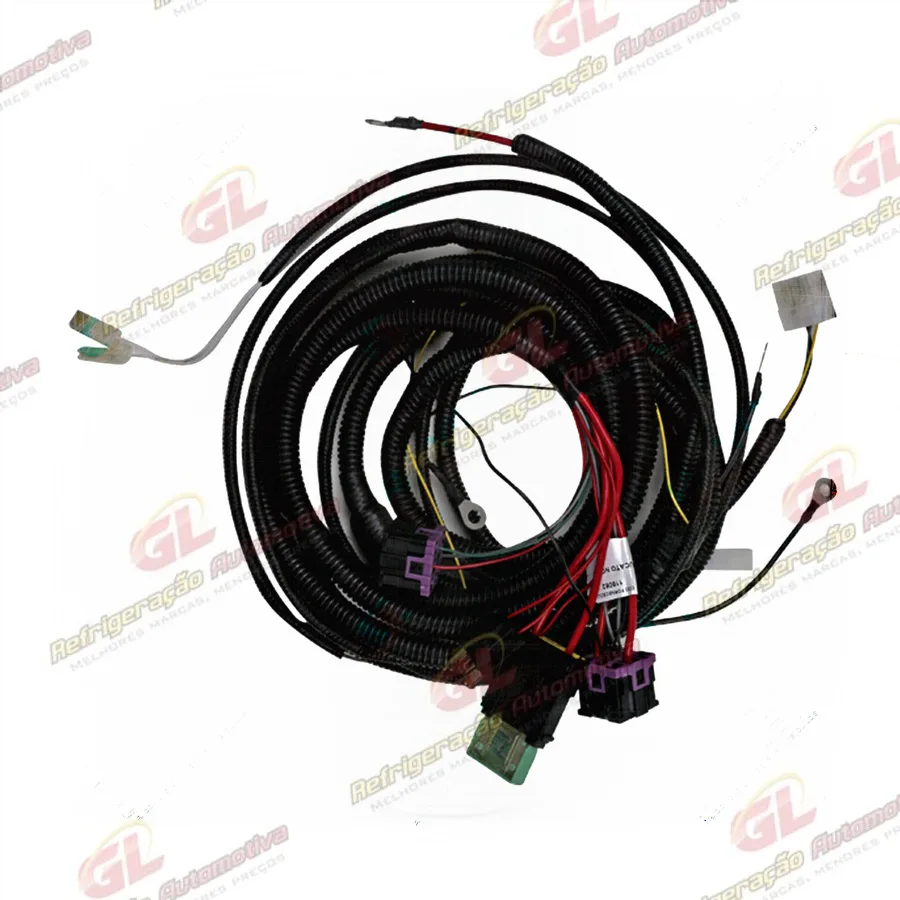 Chicote do Ar Condicionado Dianteiro Ducato Motor 2.3 e 2.8 Nova p/ 2 Eletro Auxiliar sem Ligação no Módulo