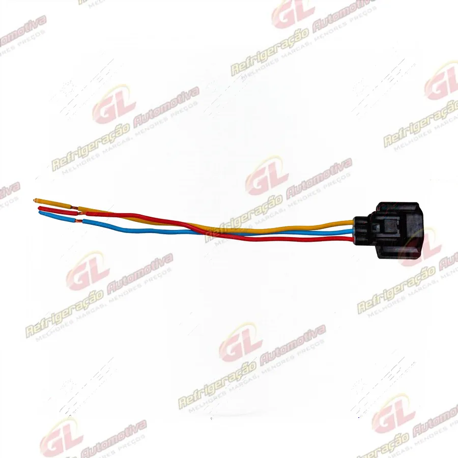 Chicote Conector 3 Vias do Pressostato RC.205.014 Nissan Tiida 2008>