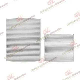 Filtro de Cabine Peugeot 208 2013 Até 2020 / Peugeot 2008 2015> / Citröen C3 2013> / Citröen DS3 2013> Com 2 Pçs