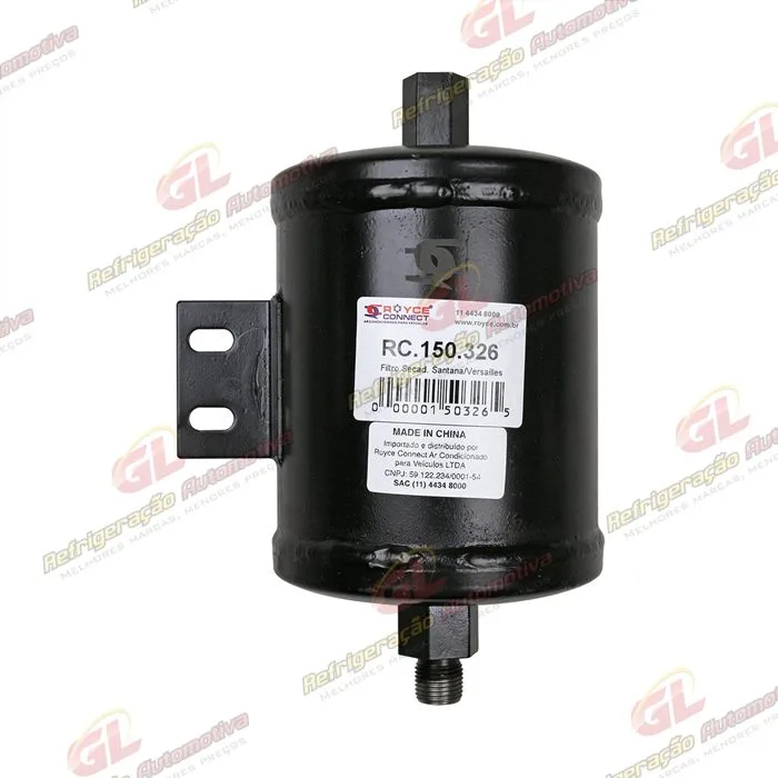 Filtro Secador Máquina Trator John Deere com Suporte 6415 /6180 /6110 /7715 /6125 /6130 /6205 OEM: AL220792/ AL162467/ AL153705/ 088552-01 — foto 3
