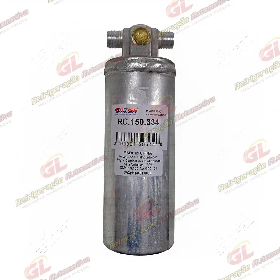 Filtro Secador O'ring Kia Korea / Máquina Pá Carregadeira Volvo R134a OEM: 145.262.30