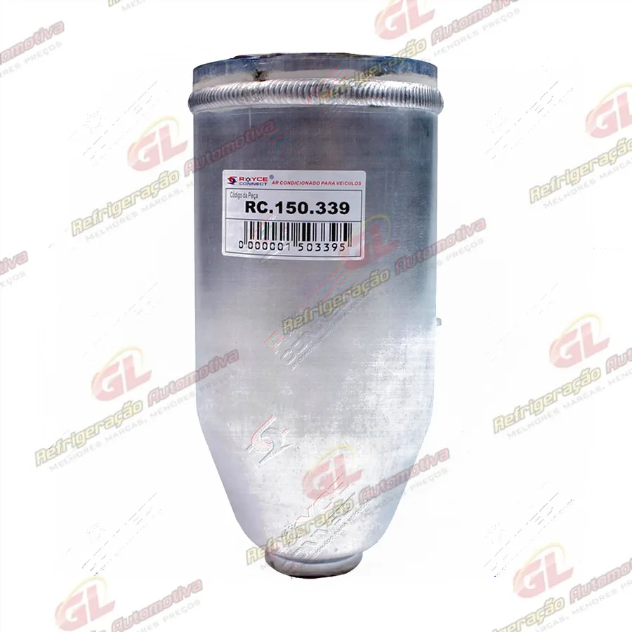Filtro Secador BMW E390 Diesel Altura 195mm Diam 90mm R134a