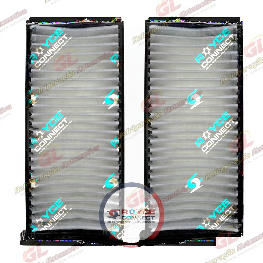 Filtro de Cabine Mitsubishi L200 Turbo Diesel 2.5 2005 Até 2009 / Pajero Sport 3.5 V6 1999> Com 2 Pçs OEM: MR227823/ XZ311917