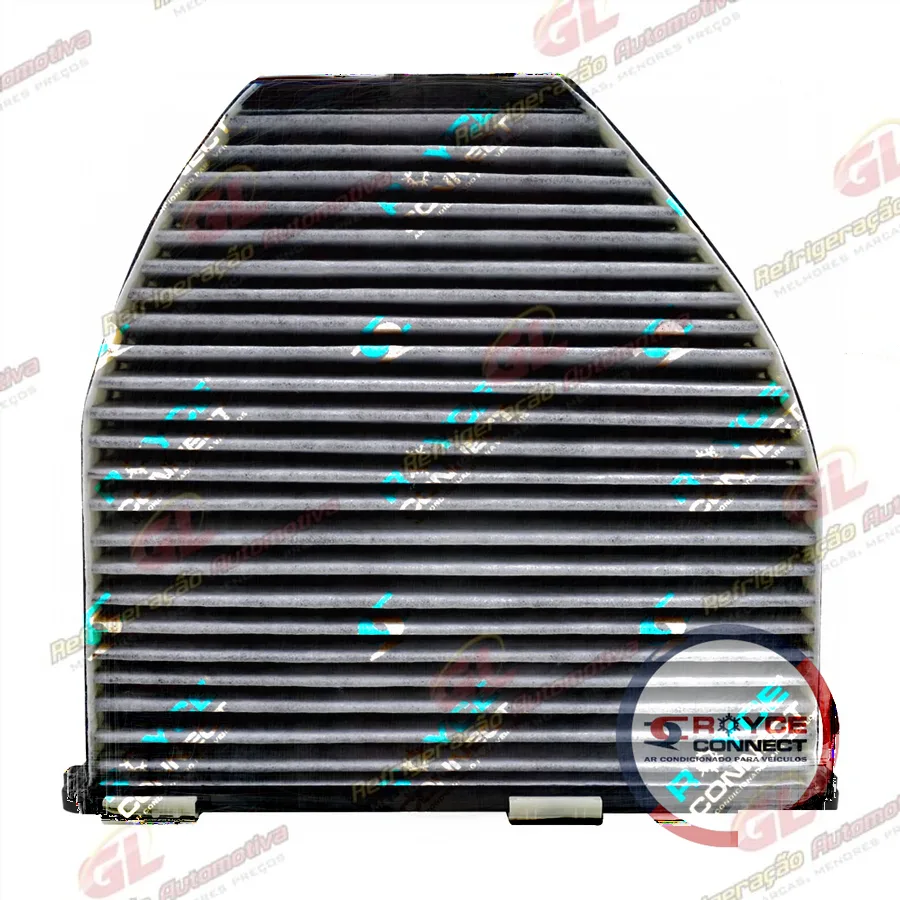 Filtro de Cabine Mercedes Benz C180 /200/ 250/ 280/ 300/ 350/ GGI 2009 Até 2010 / C180 Kompressor 2007 Até 2010 OEM: 2048300518/ 2128300018/ A2128300018/ 2128300318/ A2128300318/ A2128303001