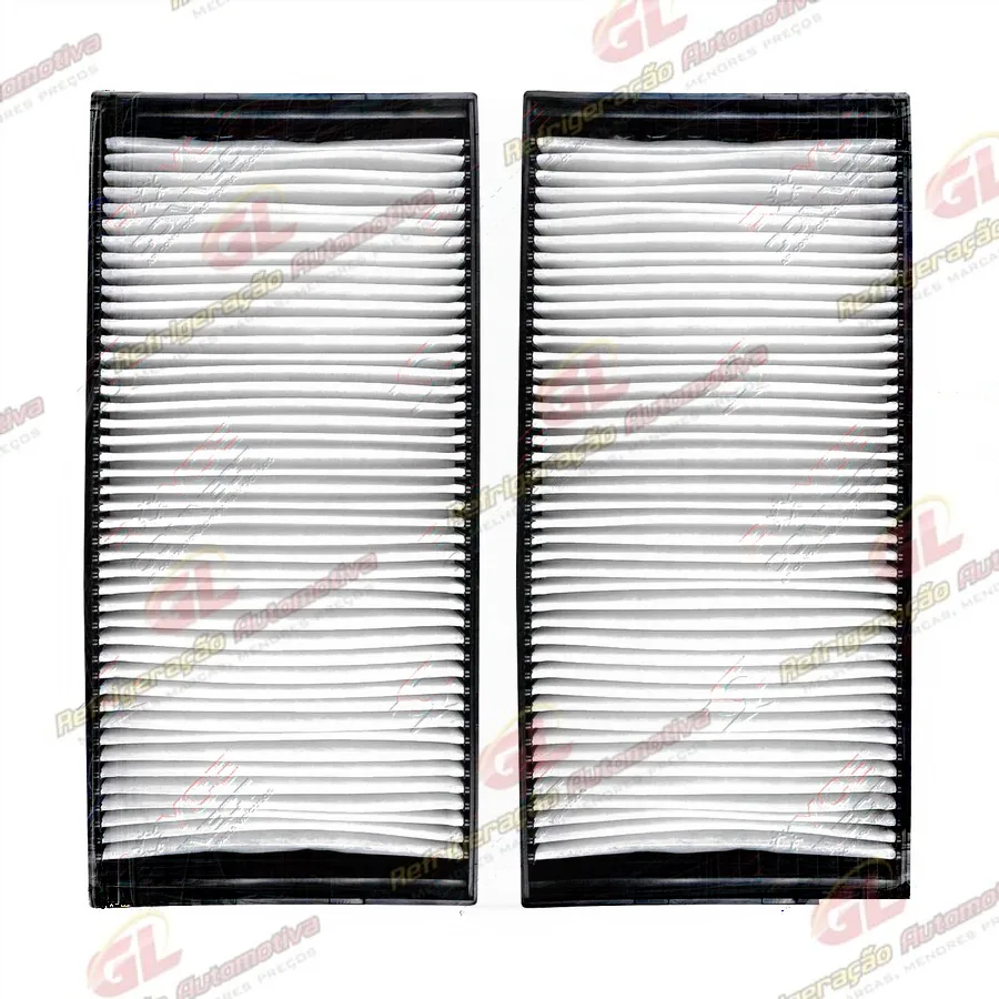 Filtro de Cabine BMW Serie 3.0 24V E70 Gasolina Automático - N52B30A 272CV 2006 Até 2010 / X5 35I 3.0 V6 24V Com 2 Pçs