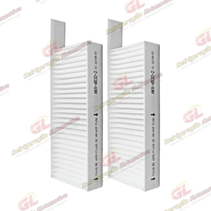 Filtro de Cabine Interno Caminhão Daf XF 410/ 460/ 510 2021> OEM: 2181324 / 2181325 - Com 2 Pçs — foto 2