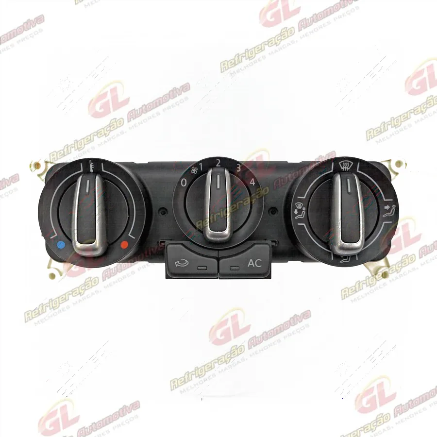 Painel de Controle do Ar Condicionado Volkswagen Fox Novo 2008> Siberian - 12 Volts