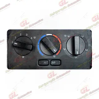 Painel de Controle do Ar Condicionado Caminhão Mercedes Benz Accelo - 12 Volts