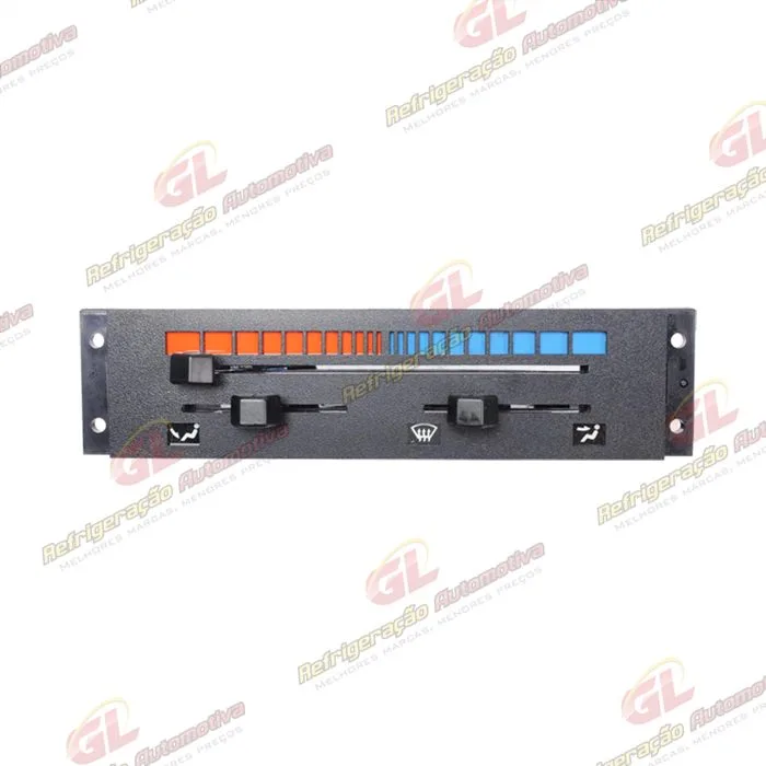 Painel de Controle do Ar Condicionado Ford Cargo Caminhão 1996> - 24 Volts
