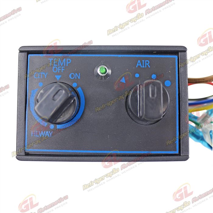 Painel de Controle do Ar Condicionado da Caixa Evaporadora Universal RC.740.014 - 12 Volts