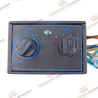 Painel de Controle do Ar Condicionado da Caixa Evaporadora Universal RC.740.014 - 12 Volts