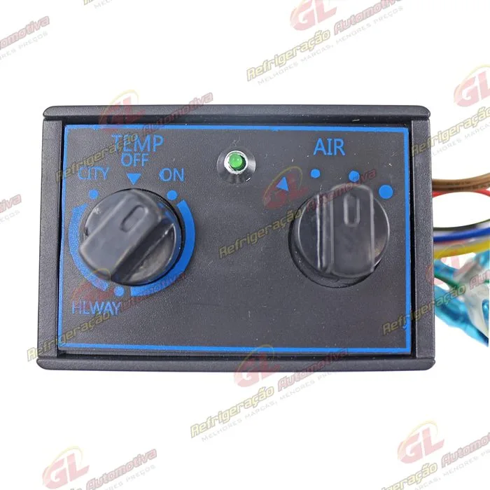 Painel de Controle do Ar Condicionado da Caixa Evaporadora Universal RC.740.014 - 12 Volts