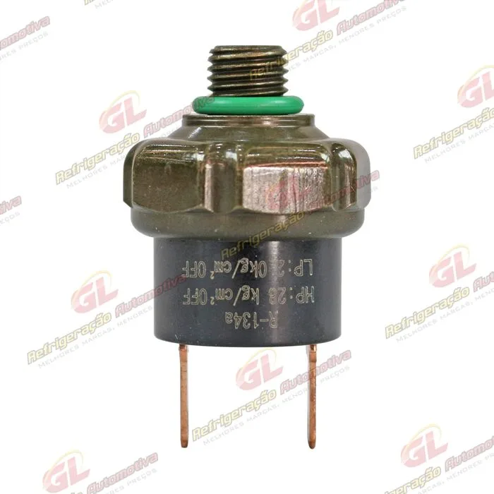 Pressostato Universal de Alta e Baixa Máquina Trator Valtra HP: 28 kgf/cm² / LP: 2 kgf/cm² R134a OEM: 32844300