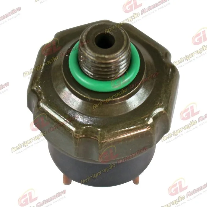 Pressostato Universal de Alta e Baixa Máquina Trator Valtra HP: 28 kgf/cm² / LP: 2 kgf/cm² R134a OEM: 32844300 — foto 3