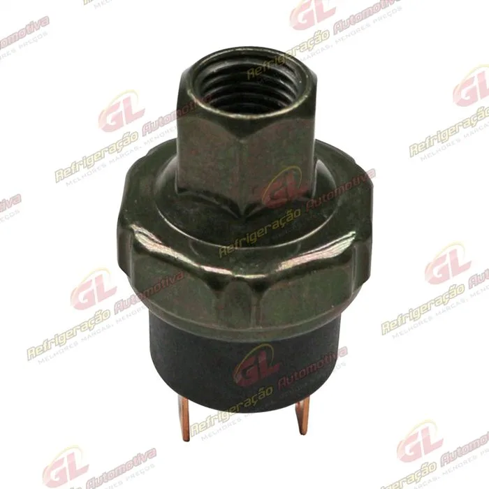 Pressostato Universal Alta / Baixa R134a Fêmea HP: 22.5 kg/cm² / LP: 2.0 kg/ cm²