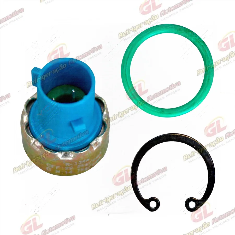 Pressostato de Baixa do Compressor Harrison Cor Azul - BB