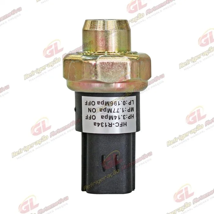 Pressostato Alta Fiat Palio 1.0/1.5/1.6 1996 Até 1999 R134a 4 Vias BB OEM: 7078622 — foto 3