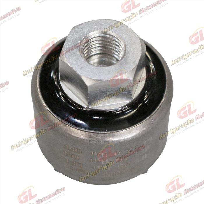 Pressostato Alta Chevrolet Vectra 1995 Até 1996/ Astra 1995 Até 1996/ Calibra 1994 Até 1995/ Máquina Terex R134a OEM: 90414997/ Máquina Case OEM: 84233818
