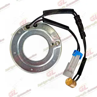 Magnético do Compressor Scroll Importado Chevrolet Tracker/ Spin/ Onix/ Sonic 1.6/ Cobalt 1.8 - 12 Volts