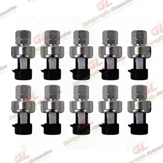 Pressostato/ Transdutor Alta 3 Pinos Chevrolet Vectra/ Astra/ Celta/ Kadett/ S10/ Palio/ Clio/ Scenic/ Fluence/ Jeep Renegade OEM: 90277341/ 9E5Z19712A/ 6E5Z19D594AA/ 50550372 BB - Pacote com 10 PEÇAS