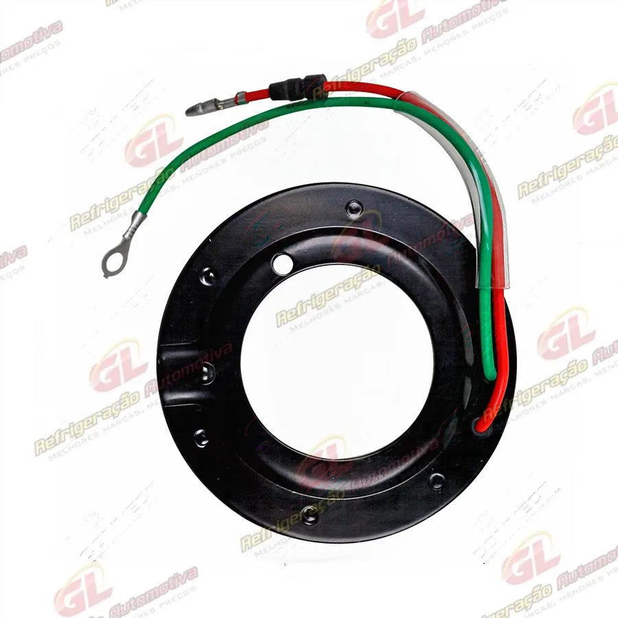 Magnético do Compressor Sanden TRSA09 Honda Civic 2001 Até 2006 / CRV 2007> do Compressor Original - 12 Volts