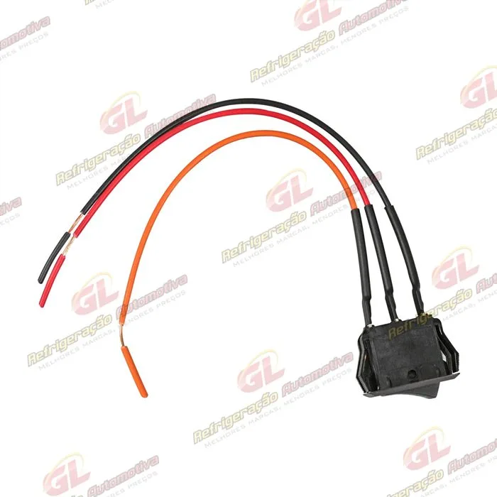 Interruptor do Ar Condicionado Universal Retangular 20x10mm - 12 Volts — foto 2
