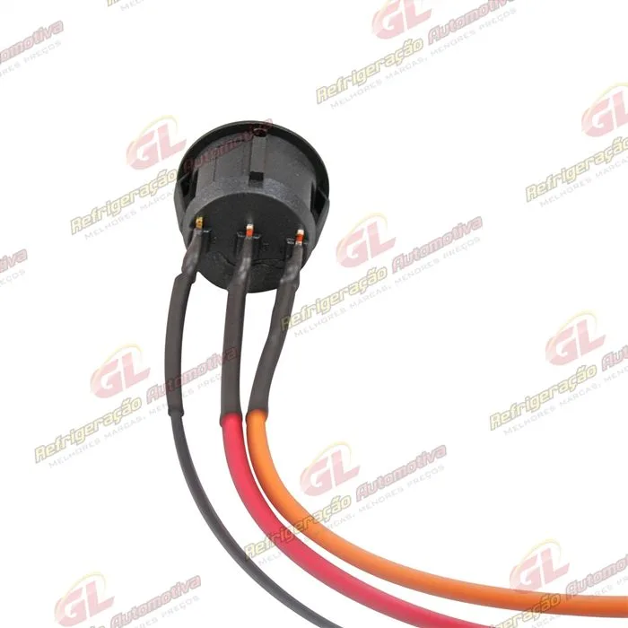 Interruptor do Ar Condicionado Universal Redondo 17mm - 12 Volts — foto 3