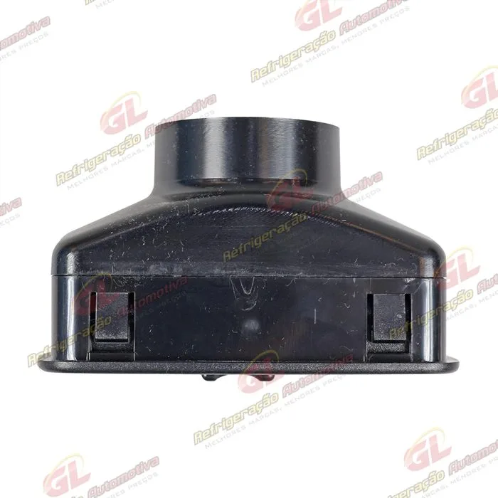 Difusor do Ar Condicionado Universal Retangular - Cor Preto/ com Bocal de 2 Polegadas — foto 2