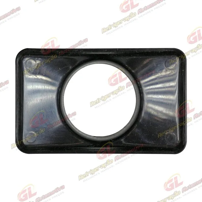 Difusor do Ar Condicionado Universal Retangular - Cor Preto/ com Bocal de 2 Polegadas — foto 7