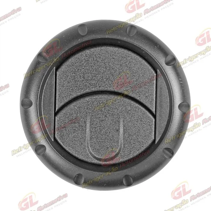 Difusor do Ar Condicionado Universal com Bocal Redondo Cor Preto - 85x70x62mm — foto 2