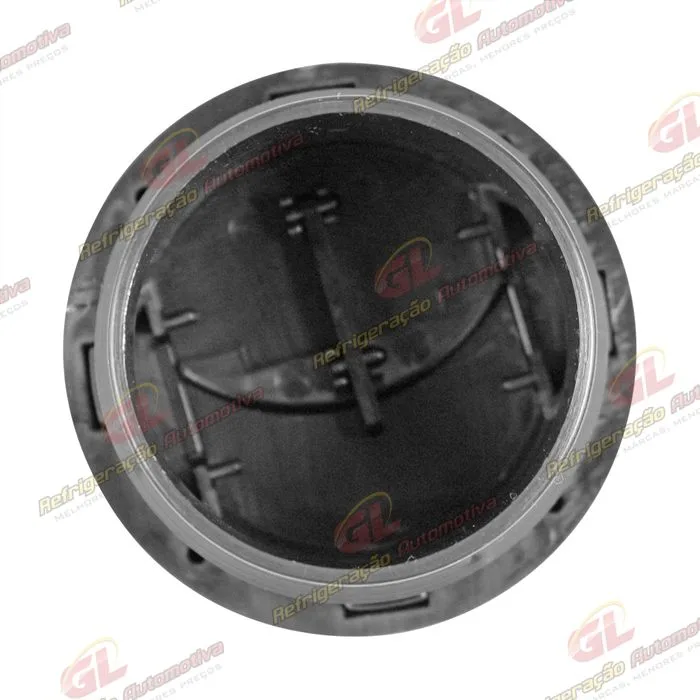 Difusor do Ar Condicionado Universal com Bocal Redondo Cor Preto - 85x70x62mm — foto 4