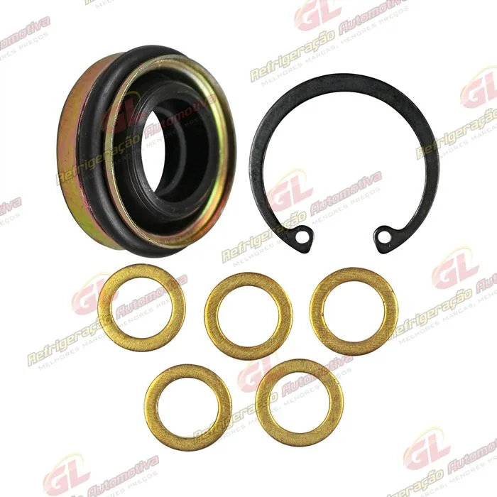 Selo do Compressor Denso TV12 / TV12SC Lip Seal Fiat Marea R134a — foto 2