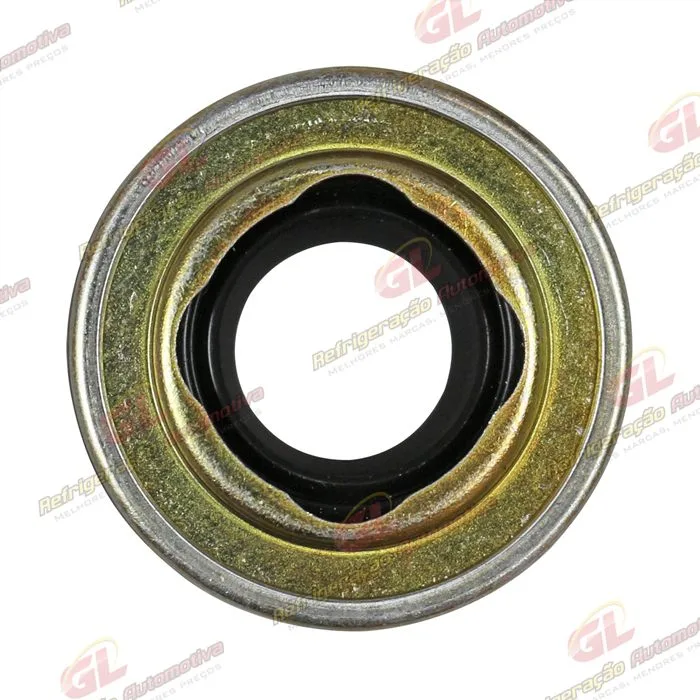 Selo do Compressor Denso 10P08 / Chrysler 6C17 Lip Seal R12 / R134a — foto 3