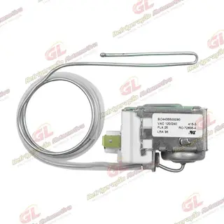 Termostato Automático Blindado Robertshaw Volkswagen Gol/ Parati/ Saveiro 1996> Capilar 600mm OEM: 377959281A