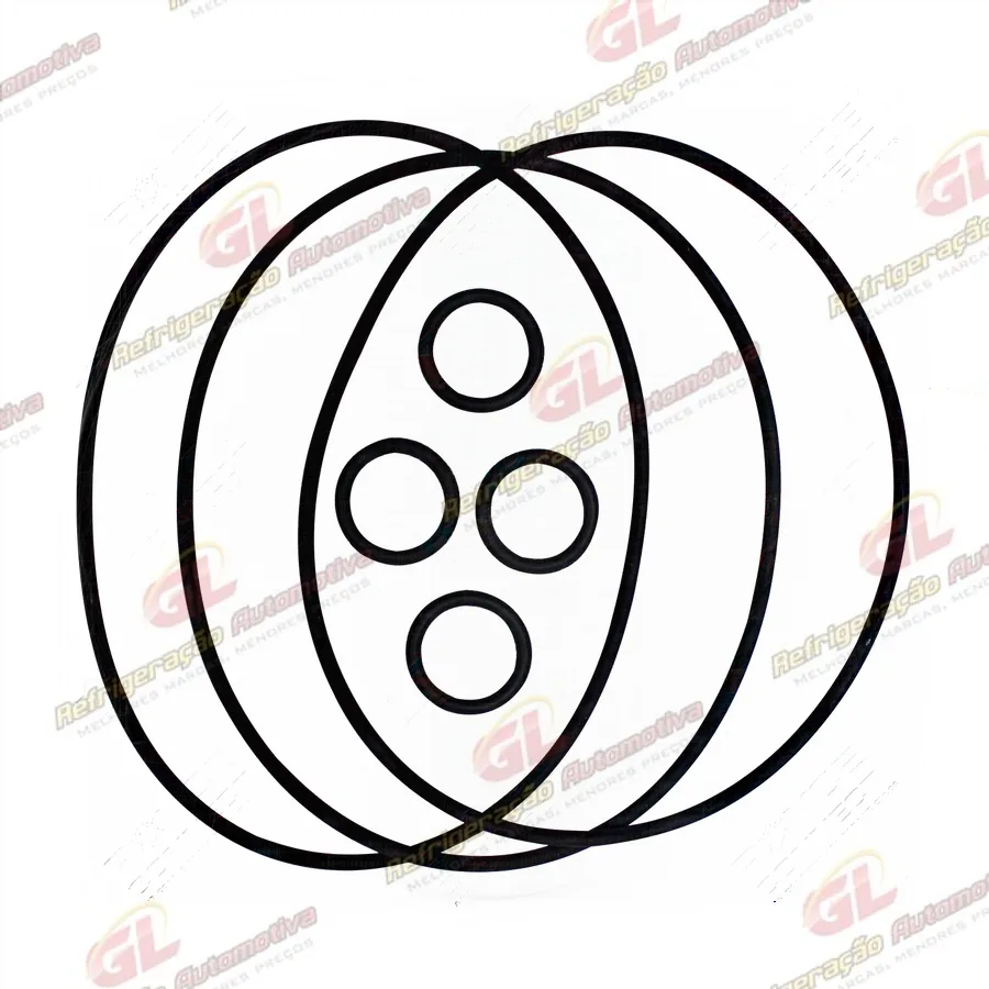 Junta O´ring do Compressor Denso 10P08
