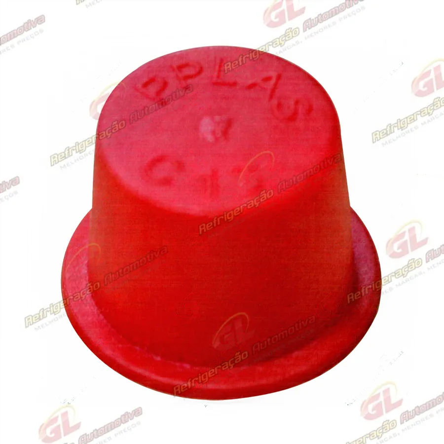 Tampão Protetor Saida/Descarga Condensador/ Evaporador/ Compressor 13mm Pacote Com 10 Pçs