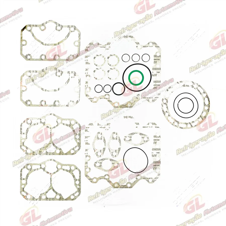 Jogo de Junta Completo do Compressor Original Bitzer 4NFC / 4GFC Ônibus OEM: 37283204