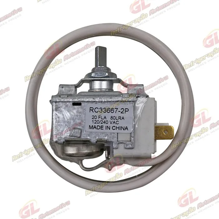 Termostato Universal Rotativo Importado Blindado Capilar 900mm OEM: 30415210 — foto 2