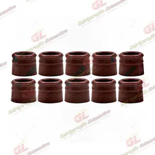 Anel O´ring de 6mm do Compressor Peugeot 206/ 307/ Citroën - Pacote com 10 Pçs