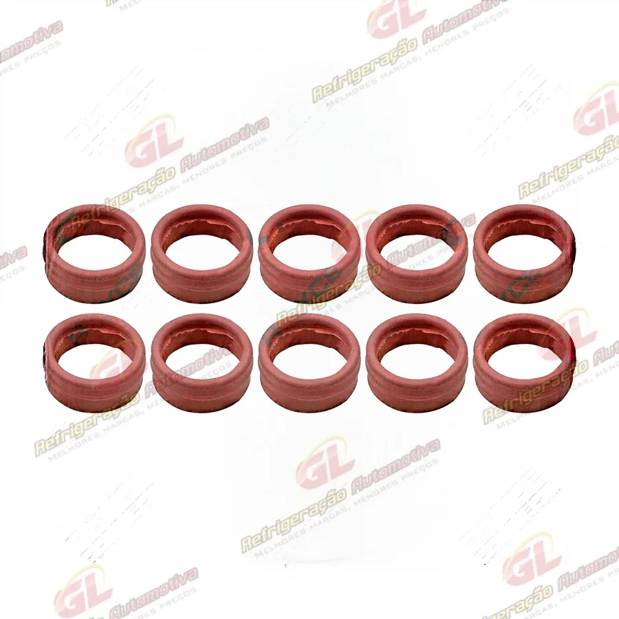 Anel O´ring de 12mm do Compressor Renault Master/ Peugeot 206/ 307/ Citroën - Pacote com 10 Pçs
