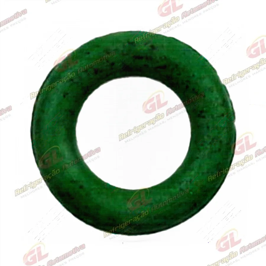 Anel O´ring 4,4x1,8mm HNBR verde R134a - Pacote 50 Pçs