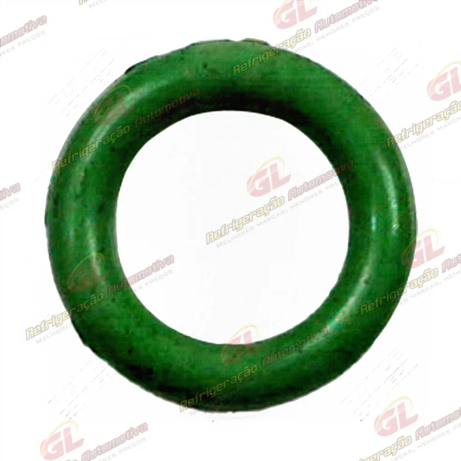 Anel O´ring 6x1,8mm HNBR verde R134a - Pacote 50 Pçs
